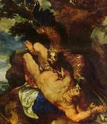 Peter Paul Rubens Peter Paul Rubens and Frans Snyders, Prometheus Bound, oil painting artist
